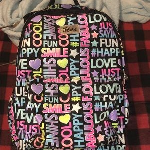 justice backpack